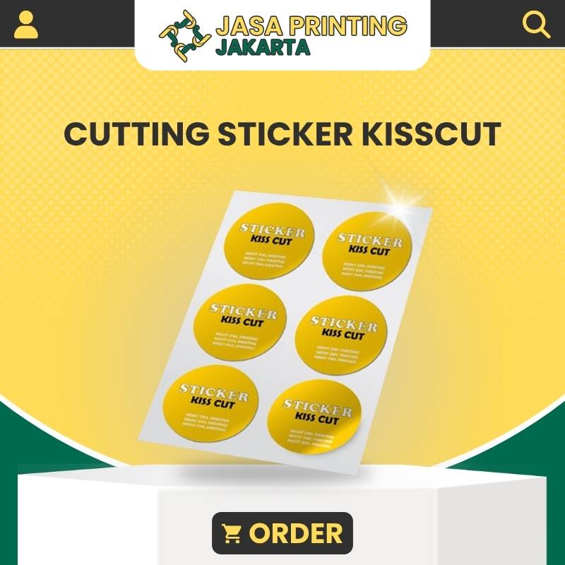 Tempat Cetak Murah Cutting Sticker Kisscut