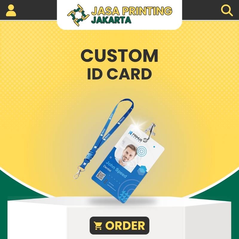 Tempat Cetak Murah ID Card Custom