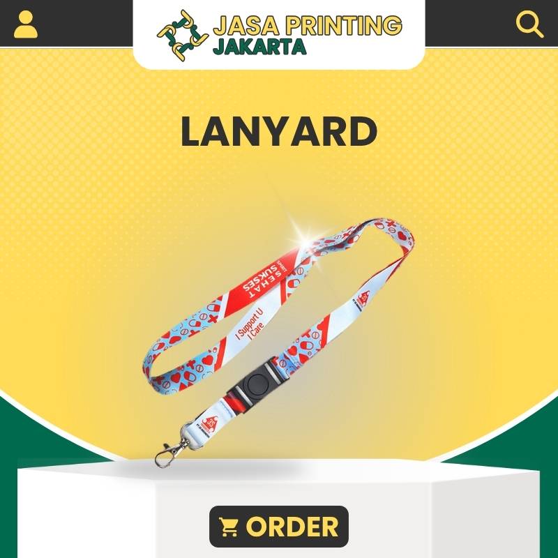 Tempat Cetak Murah Lanyard Custom