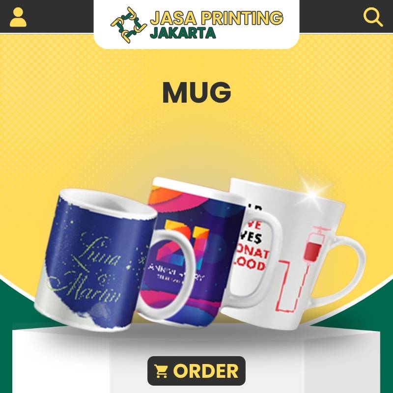 Tempat Cetak Murah Mug Custom