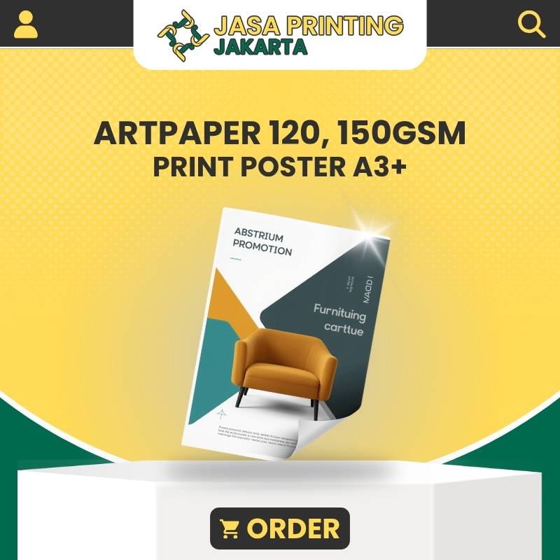 Tempat Cetak Murah Print Poster A3+ Artpaper