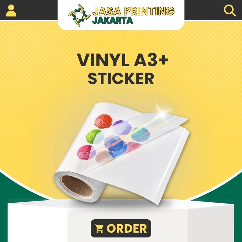 Tempat Cetak Murah Print Sticker Vinyl