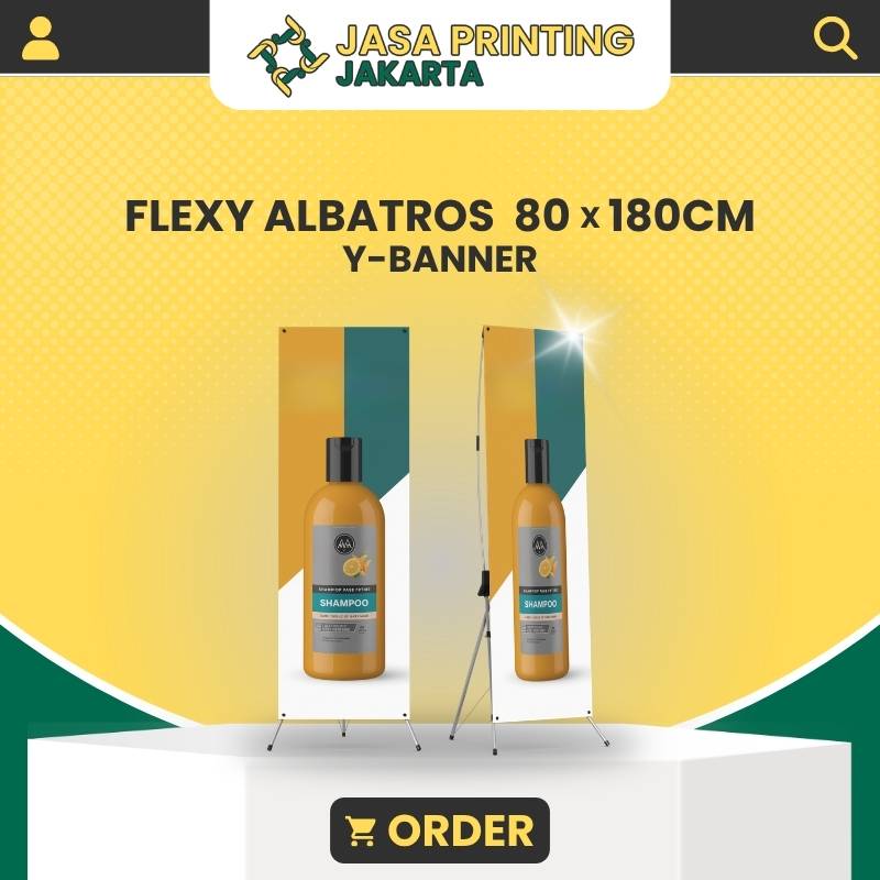 Tempat Cetak Murah Y Banner Albatros